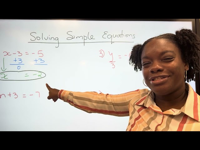 How to Solve Simple Equations Step by Step!