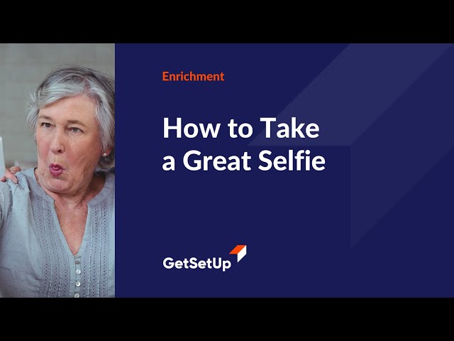 How to Take a Great Selfie, Classes designed for older adults.