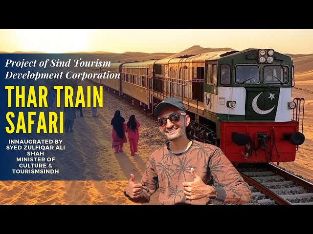 "Desert Safari on Rails | STDC | Sindh’s New Tourism Gem! 🚆🏜️"