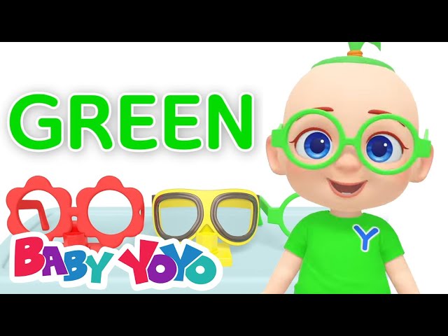 Color Kids Glasses Song, Nursery Rhymes and Learning Videos for Kids