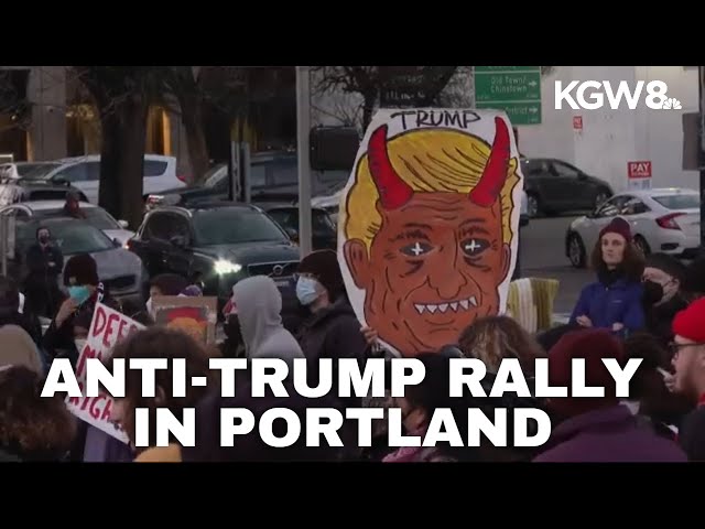 Portland rally marks resistance to Trump’s second term