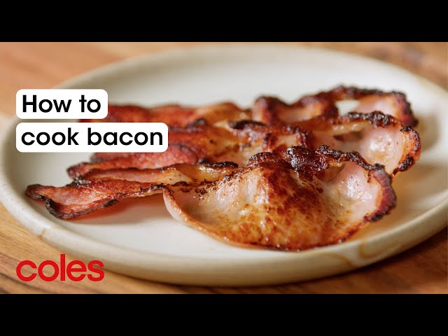 How to cook bacon | Back to Basics | Coles