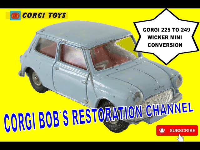 Corgi 225 to 249 Wicker Mini Conversion + Bonus Resto !