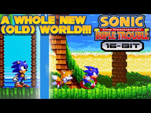 GET INTO FIRST GEAR... GAME GEAR!!! - Sonic Triple Trouble 16-Bit - Part 1