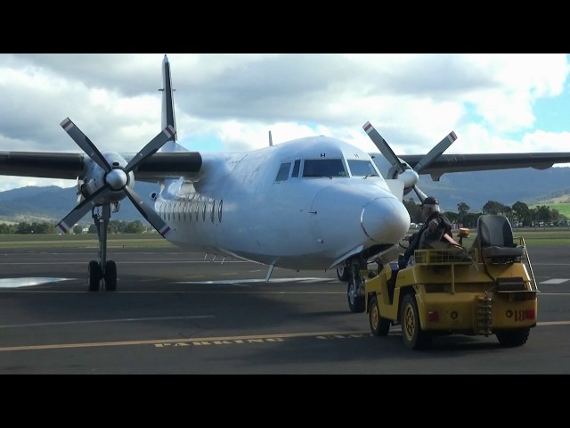 F27 VH TQN ARRIVAL AT HARS JUNE 26 2019