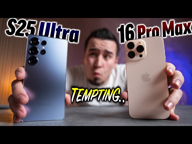 S25 Ultra vs iPhone 16 Pro Max - Ultimate Comparison!