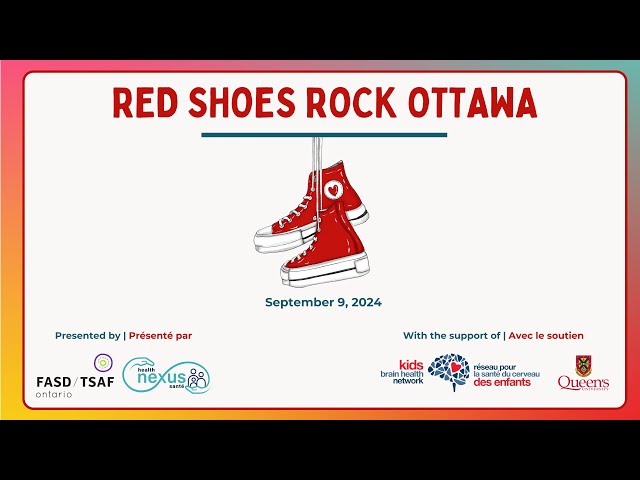 Red Shoes Rock Ottawa - Health Nexus FASD Awareness Day 2024