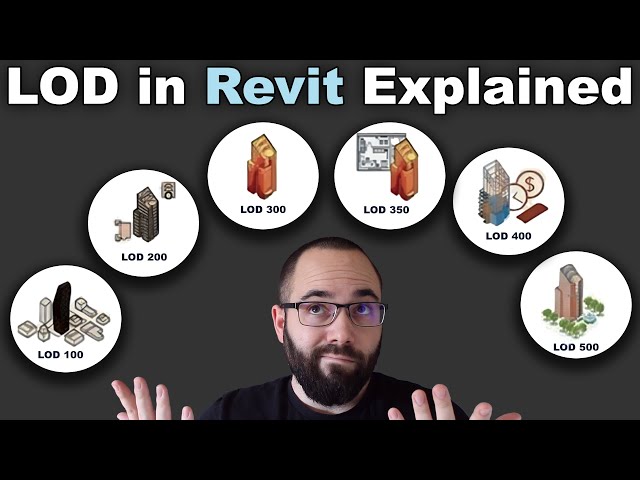 LOD in BIM  - How much should you model? | Level of Development in Revit