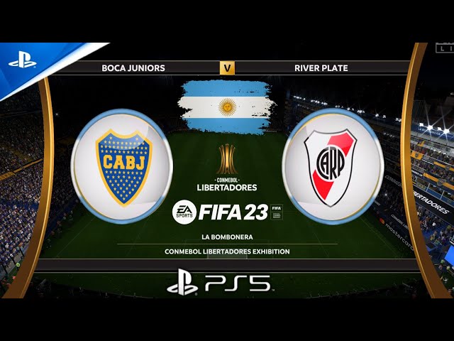 FIFA 23 - Boca Juniors vs River Plate || Conmebol Libertadore #bocajuniors  #riverplate