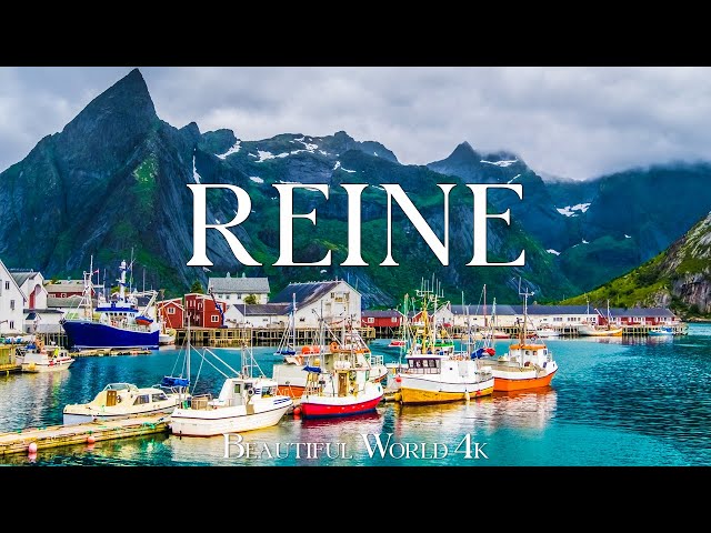 Reine Village 4K - From Winter's Embrace to Spring's Awakening - Deep Focus Music - Nature Relaxing