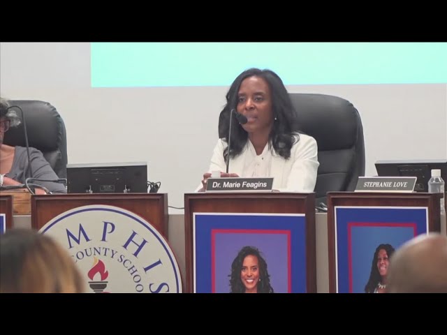 MSCS school board members discuss possible termination of Marie Feagins