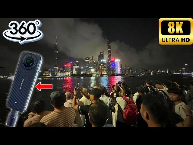 Shanghai Bund Like You've Never Seen Before 8K 360 VR | Insta360 X4