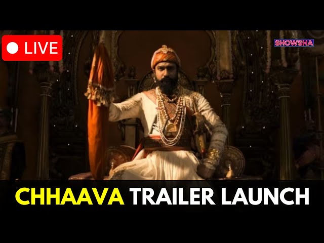 Chhaava Trailer Launch With Vicky Kaushal | Rashmika Mandanna | Akshay Khanna | WATCH LIVE