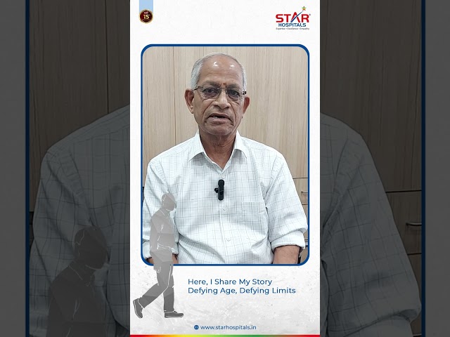 78 Mr. Shanmukha Reddy shares his experience undergoing endoscopic spine surgery at STAR Hospitals.