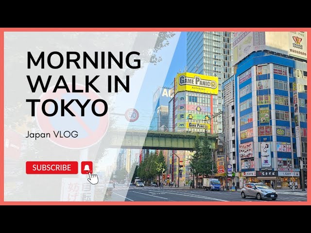 🇯🇵 Good Morning Tokyo / JAPAN VLOG / 4K