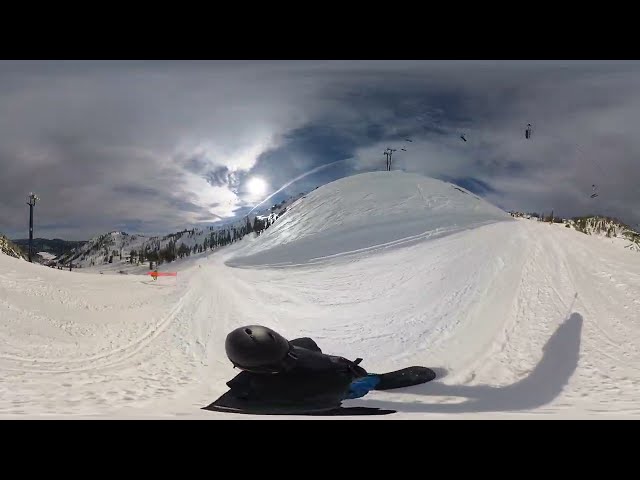 Palisades Tahoe Big Blue Express to bottom (360 POV) Dec 20th 2024