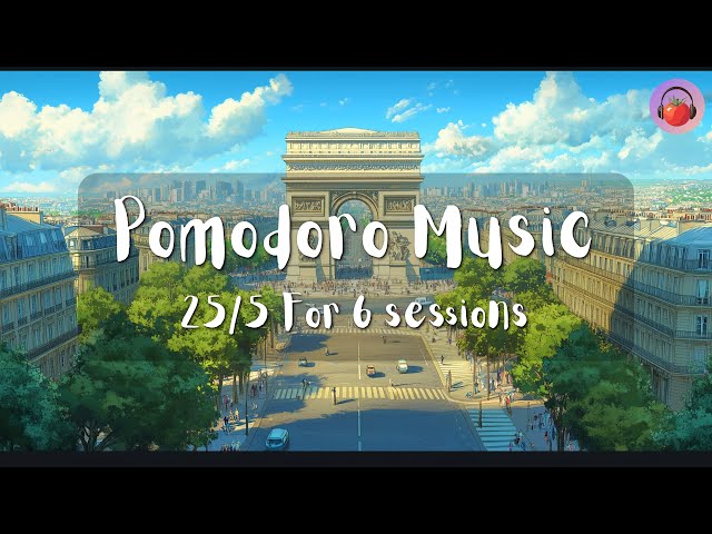 3-HOUR STUDY WITH ME | Pomodoro 25-5 🎧 Lofi Music