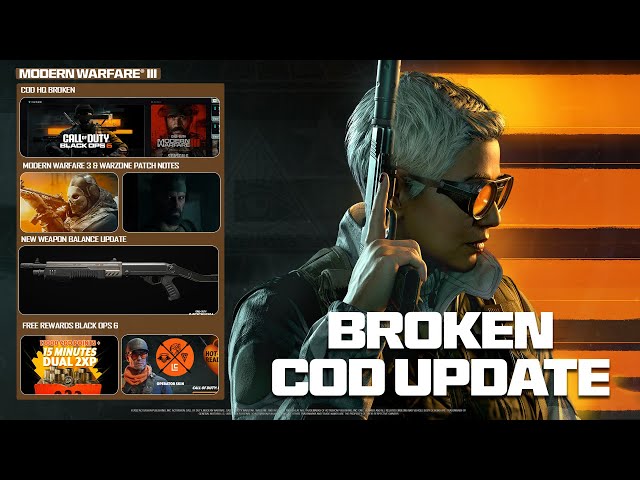 NEW Update BROKE COD, FREE COD Points, FINAL MW3 & Warzone Update Patch Notes (New COD Update)