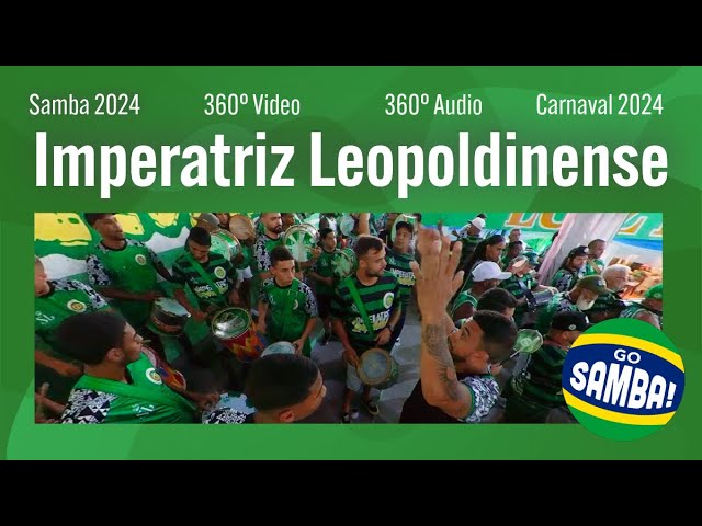 Imperatriz Leopoldinense, Inside the Bateria, 2024 samba enredo 11 20 23