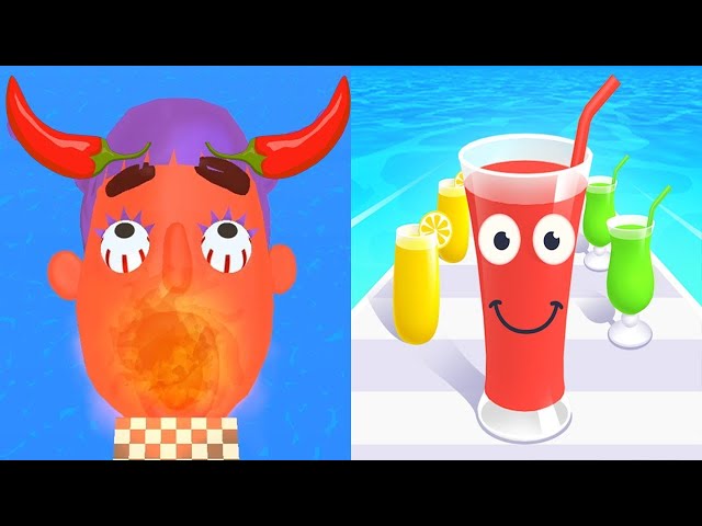 SANDWICH RUNNER VS JUICE RUN 💞💞🍒🍒|| All New Levels Game Mobile Walkthrough iOS, ANDROID 2025