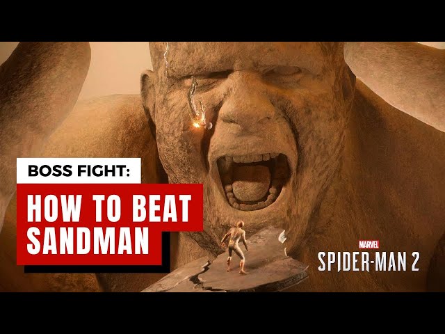 HOW TO BEAT SANDMAN | BOSS FIGHT | SPIDER-MAN 2 | ULTRA Realistic Graphics Gameplay [4K 60FPS HDR]