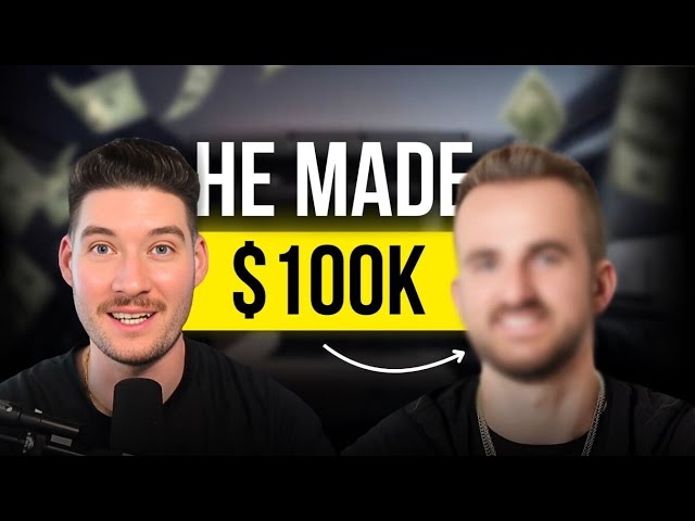 How my coaching client made $100k with 95% profit