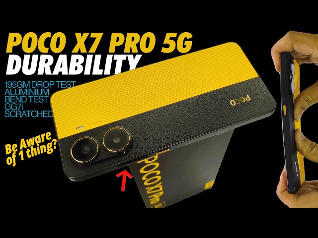 Poco X7 Pro 5G Durability Test - Flagship level Quality BUT with a fault!