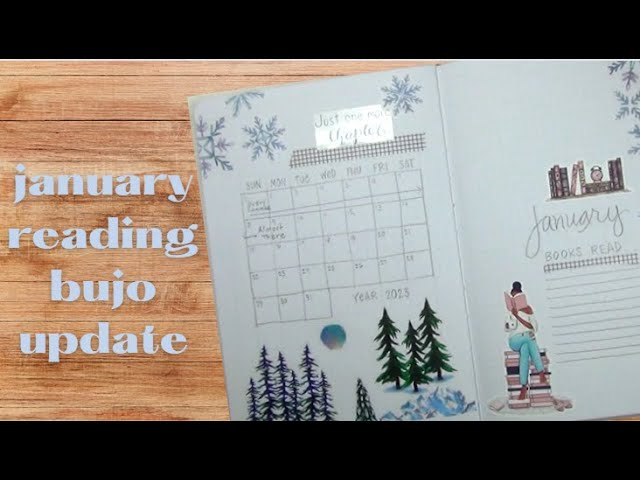 January reading bujo update