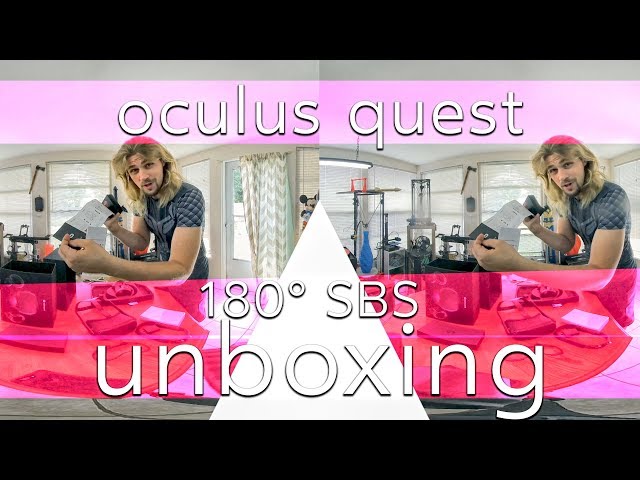 Oculus Quest Unboxing SBS 180° | Insta360 EVO