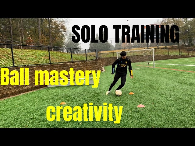 TRAINING ALONE ⚽️🔥⚡️| BALL MASTERY | LETS GET BETTER 🔥💪🏻