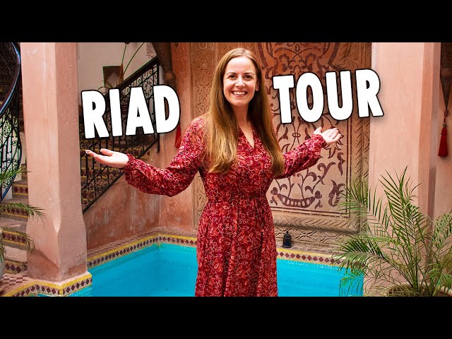 Marrakech Accommodation: Moroccan Riad tour