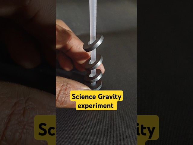 Amazing science experiments gravity experiment #facts #gravity #experiment #science #shorts