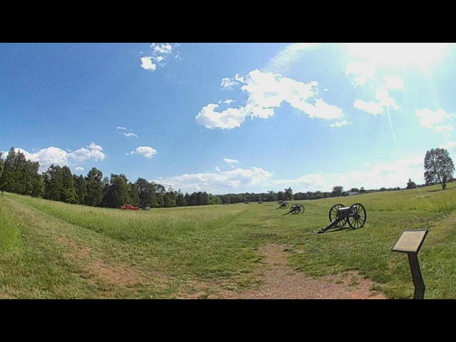 A 3D Hike around Manassas National Battlefield Park