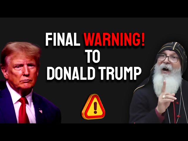 Final Warning to Donald Trump | Bishop Mar Mari Emmanuel