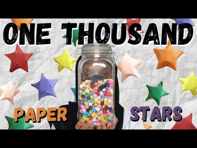 Making 1000 paper stars in 25 hours