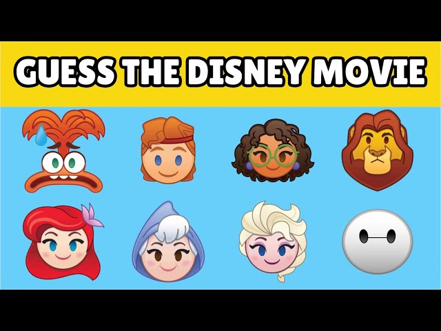 Guess The Disney Movie Based On The Emoji 1#