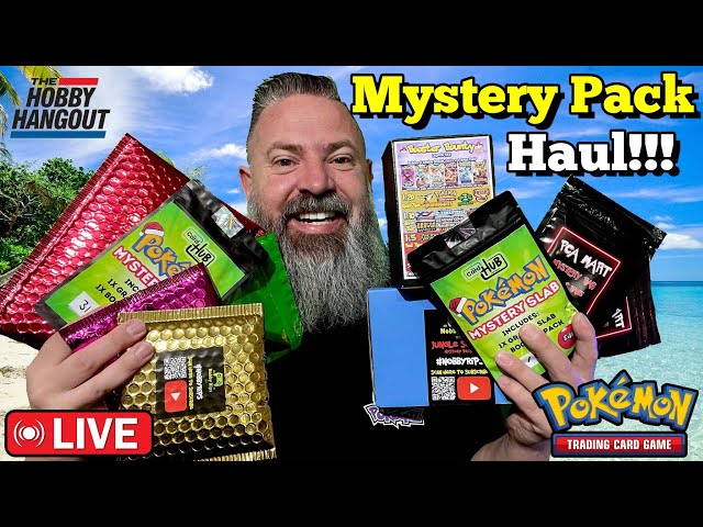 Massive Mystery Pack Opening!!! Hobby Hang Out Haul!!! MEMBERS MONTHLY GIVEAWAY!!!