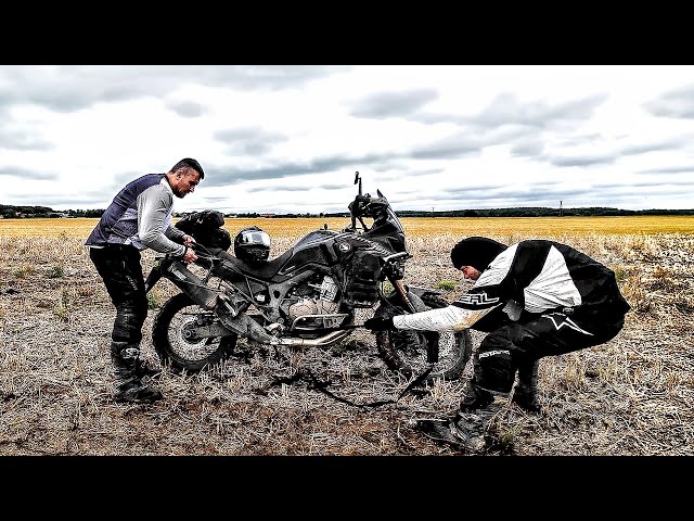 Motorcycles on Wet Clay - Riding the Trans Euro Trail in Western Poland | Day 3