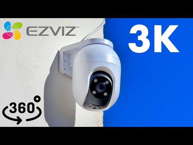 EZVIZ C8c 3K Security Camera - 360 View & Auto-Tracking