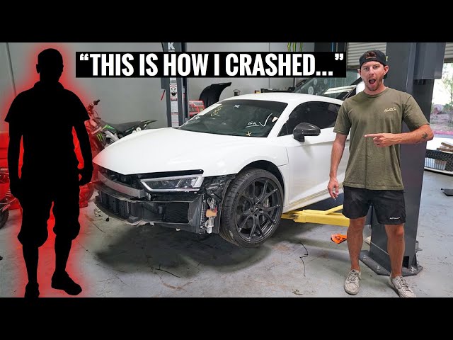 We Found the Wrecked Audi R8's Previous Owner! We Have Crashed Footage!