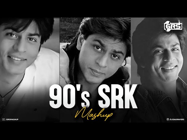 90's SRK Mashup - GRS Best Of Shah Rukh Khan | Main Hoon Na | Kuch Kuch Hota Hai | Kal Ho Na Ho