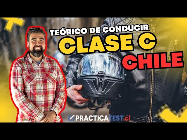 479. TEÓRICO CLASE C - Licencia de conducir Chile 2024 - Examen Teórico DE EDUCACION VIAL