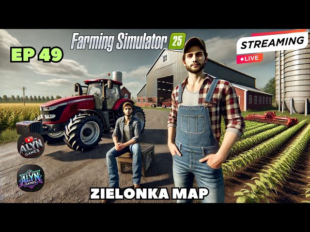 🔴 Farming Simulator 25 - Zielonka - Ferma de animale EP 49  #FarmingSimulator25 #FS25 #Agricultura