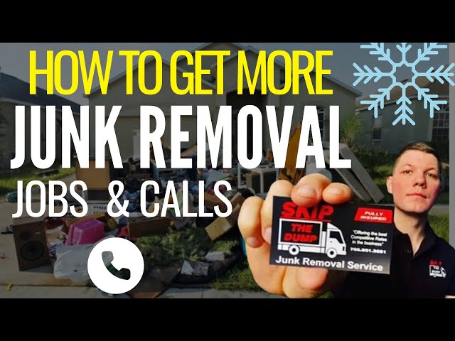 Marketing Tips To Double Your Junk Removal Business This Winter ❄️