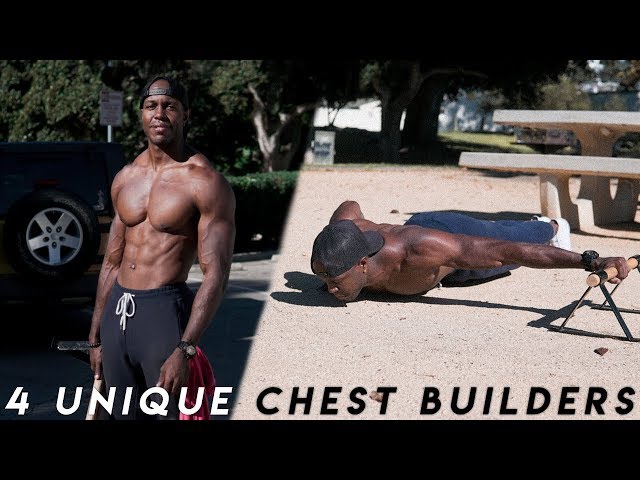 4 UNIQUE BODYWEIGHT EXERCISES TO BUILD A BIGGER CHEST AT HOME