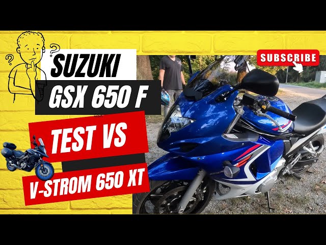 Motorcycle Swap Test: We test the Suzuki GSX 650 F and V-Strom 650 XT