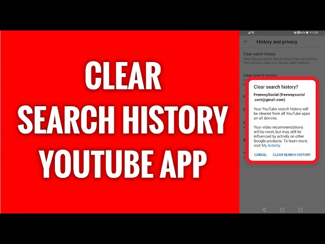 How To Clear Your Search History On YouTube App