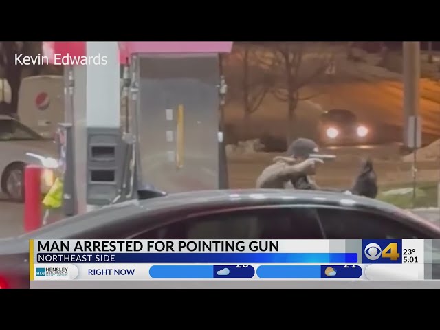 'Blow her head off': Video shows armed man attack, threaten to shoot woman outside Indy gas station