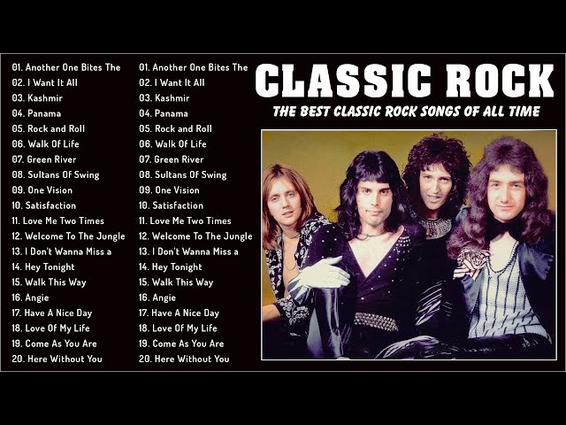 Classic Rock 80s and 90s Collection | The Best Of Classic Rock Songs Of All Time