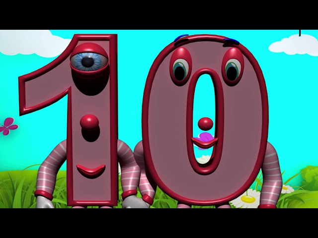 The Numbers Song - Learn To Count from 1 to 10 - Number Rhymes For Children